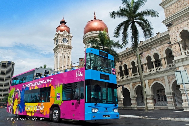 Xe city tour ở Malaysia